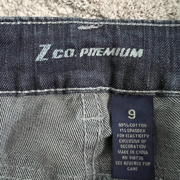 Z Co Premium low rise skinny denim jeans - Picture 2 of 8
